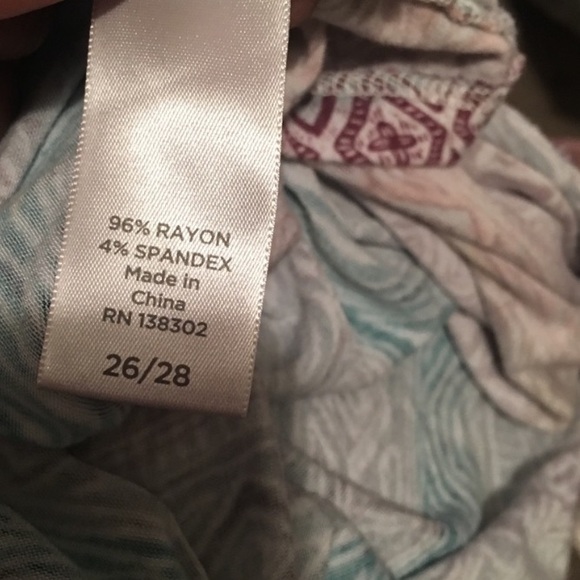 Avenue brand short sleeve top size 26/28 = 4X - Picture 6 of 9